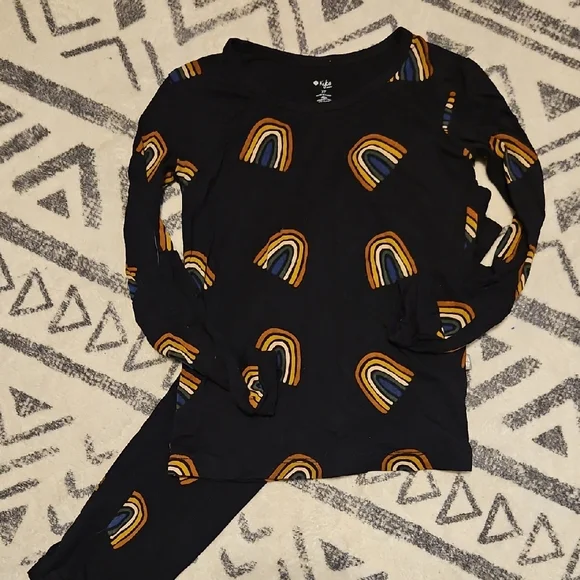 Kyte Baby Rainbow Print Pajama Set - Picture 1 of 1